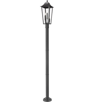 Z-Lite - 5008PHBR-567P-BK - Gannon 100.5" Outdoor Post Light