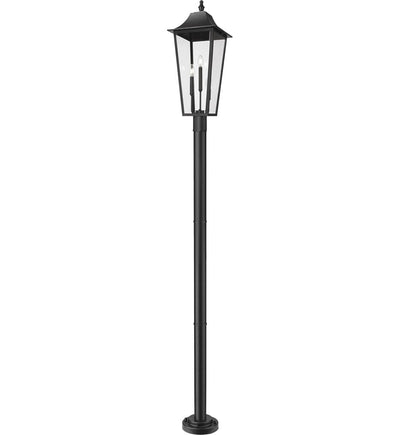 Z-Lite - 5008PHXLR-5012P-BK - Gannon 105.25" Outdoor Post Light