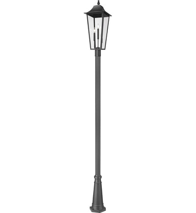 Z-Lite - 5008PHXLR-519P-BK - Gannon 125.5" Outdoor Post Light