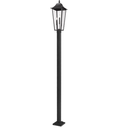 Z-Lite - 5008PHXLS-536P-BK - Gannon 124" Outdoor Post Light