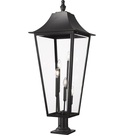 Z-Lite - 5008PHXXLR-533PM-BK - Gannon 42.25" Outdoor Pier Mount