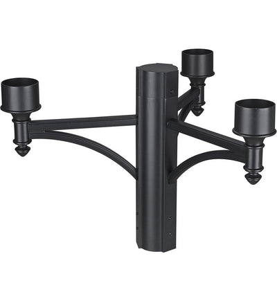 Z-Lite - 501-3BK - Outdoor 15.75" Outdoor Post