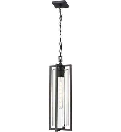 Z-Lite - 5013CHB-BK - Aura 8" Outdoor Pendant