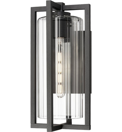Z-Lite - 5013M-BK - Aura 16.5" Outdoor Wall Sconce