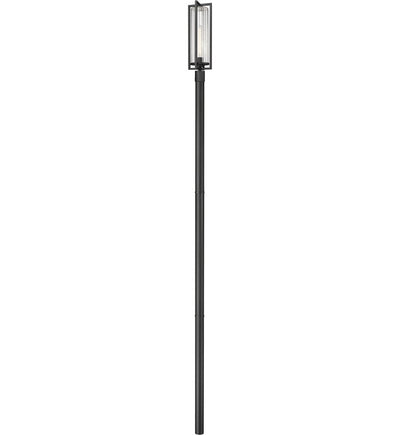 Z-Lite - 5013PHBR-5009P120-BK - Aura 143.75" Outdoor Post Light