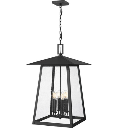 Z-Lite - 5015CHXXL-BK - Rainer 17.5" Outdoor Pendant