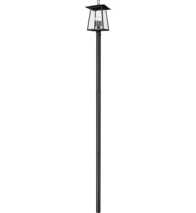 Z-Lite - 5015PHBR-5009P120-BK - Rainer 142.25" Outdoor Post Light