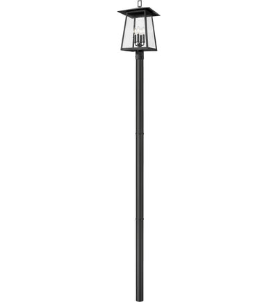 Z-Lite - 5015PHBR-5009P96-BK - Rainer 118.25" Outdoor Post Light