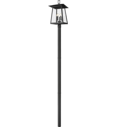 Z-Lite - 5015PHXLR-5009P96-BK - Rainer 121.5" Outdoor Post Light