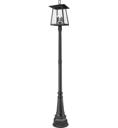 Z-Lite - 5015PHXLR-564P-BK - Rainer 109.5" Outdoor Post Light