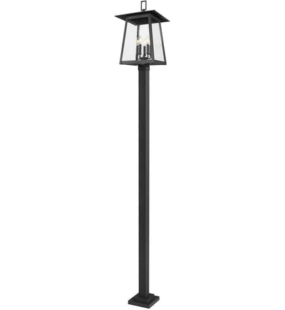 Z-Lite - 5015PHXLS-536P-BK - Rainer 120" Outdoor Post Light
