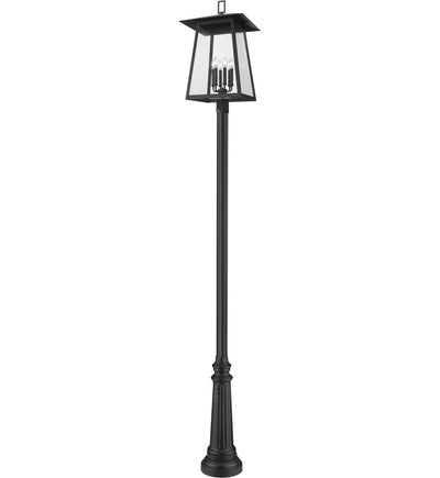 Z-Lite - 5015PHXXLR-511P-BK - Rainer 126" Outdoor Post Light