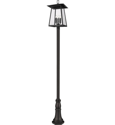 Z-Lite - 5015PHXXLR-518P-BK - Rainer 125.5" Outdoor Post Light