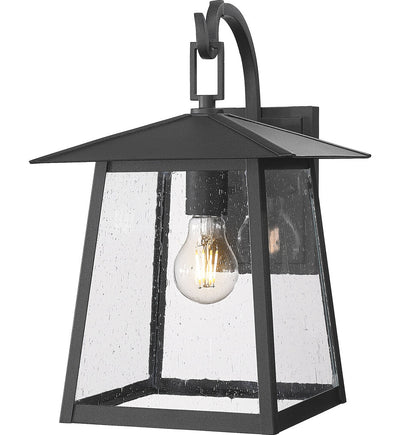 Z-Lite - 5015S-BK - Rainer 15" Outdoor Wall Sconce