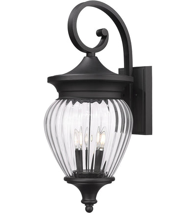 Z-Lite - 5016B-BK - Davina 28" Outdoor Wall Sconce