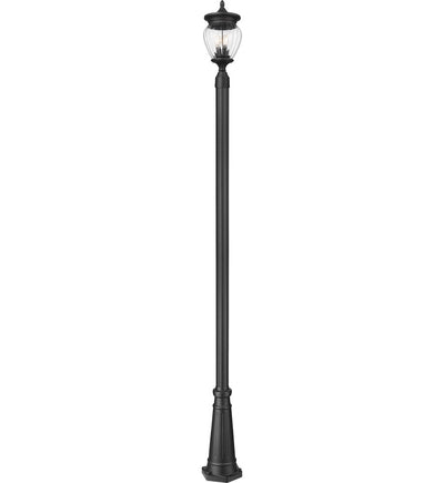 Z-Lite - 5016PHMR-5011P-BK - Davina 114.25" Outdoor Post Light