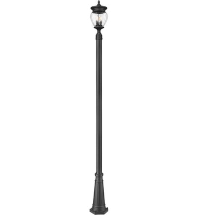 Z-Lite - 5016PHMR-519P-BK - Davina 114.25" Outdoor Post Light