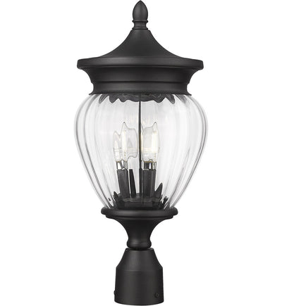Z-Lite - 5016PHMR-BK - Davina 20.25" Outdoor Post Light