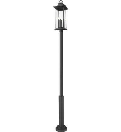 Z-Lite - 5017PHXLR-5010P-BK - Tiberius 129.5" Outdoor Post Light