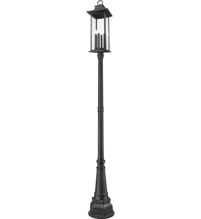 Z-Lite - 5017PHXLR-564P-BK - Tiberius 116.75" Outdoor Post Light