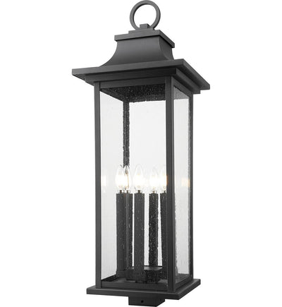 Z-Lite - 5017PHXLS-BK - Tiberius 34" Outdoor Post Light