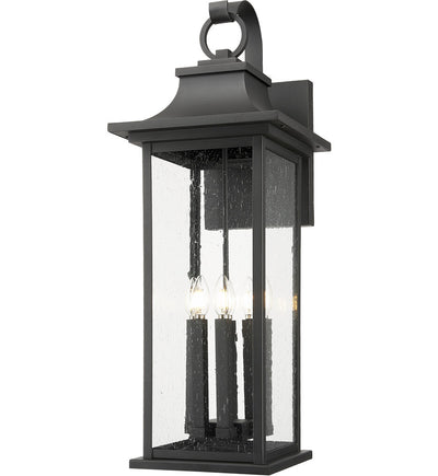 Z-Lite - 5017XL-BK - Tiberius 34" Outdoor Sconce
