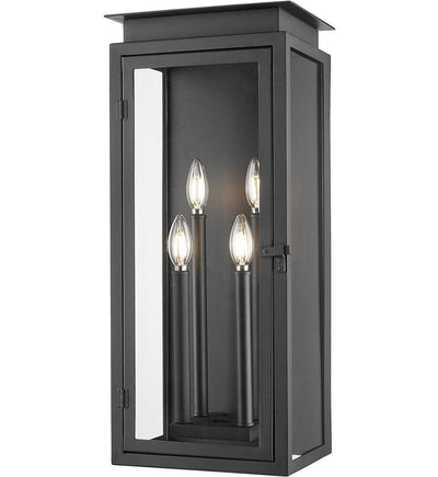 Z-Lite - 5018B-BK - Nova 24.5" Outdoor Sconce