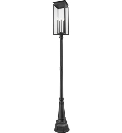 Z-Lite - 5018PHXLR-564P-BK - Nova 117" Outdoor Post Light