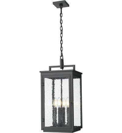 Z-Lite - 5019CHB-BK - Hartwell 10" Outdoor Pendant