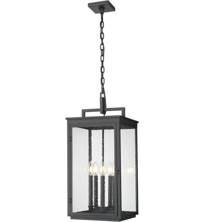 Z-Lite - 5019CHXL-BK - Hartwell 12" Outdoor Pendant