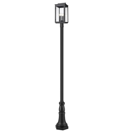 Z-Lite - 5019PHBR-518P-BK - Hartwell 116.75-inch Outdoor Post Mounted Light