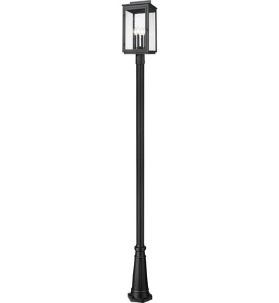 Z-Lite - 5019PHBR-519P-BK - Hartwell 116.75" Outdoor Post Light