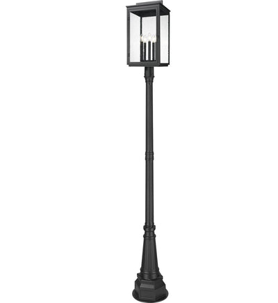 Z-Lite - 5019PHXLR-564P-BK - Hartwell 108.75" Outdoor Post Light