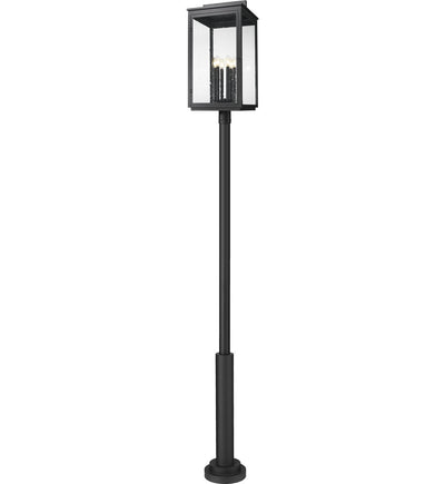 Z-Lite - 5019PHXXLR-5010P-BK - Hartwell 127.25" Outdoor Post Light