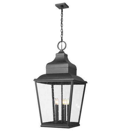 Z-Lite - 5029CHXXL-BK - Raphael 18-inch Outdoor Pendant