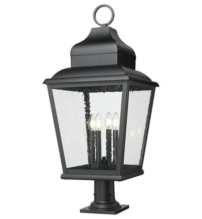 Z-Lite - 5029PHXLR-533PM-BK - Raphael 35-inch Outdoor Pier Mounted Light