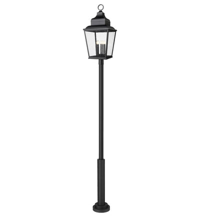 Z-Lite - 5029PHXXLR-5010P-BK - Raphael 135.25-inch Outdoor Post Mounted Light