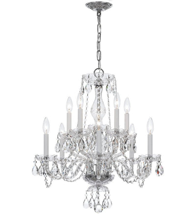 Crystorama - 5080-CH-CL-I - Traditional Crystal 23" Chandelier