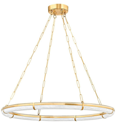 Hudson Valley - 5142-AGB - Sennett 42" Chandelier
