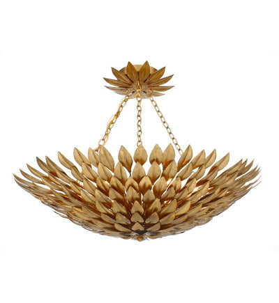 Crystorama - Broche 24.5" Semi Flush