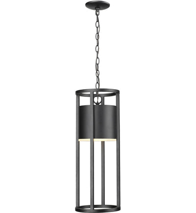 Z-Lite - 517CHB-BK-LED - Luca 9.25" Outdoor Pendant