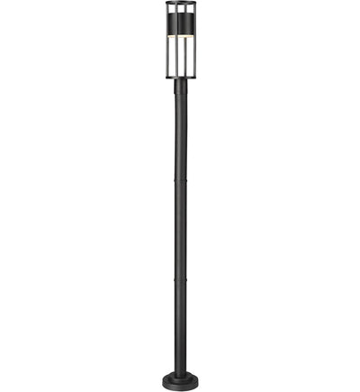 Z-Lite - 517PHM-567P-BK-LED - Luca 95.5" Post Mount