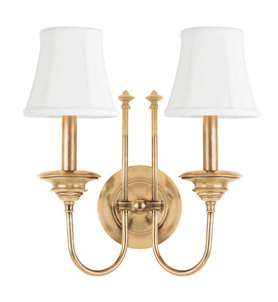 Hudson Valley - 8712-AGB - Yorktown 13.5" Wall Sconce