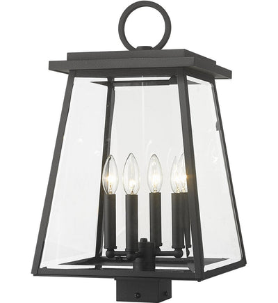 Z-Lite - 521PHBS-BK - Broughton 21.75" Post Mount