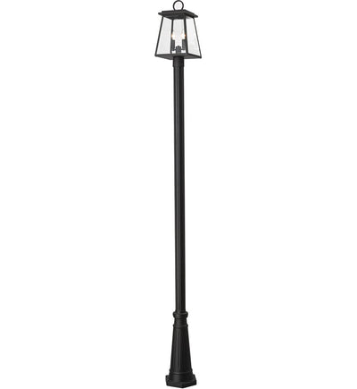 Z-Lite - 521PHMR-519P-BK - Broughton 113.25" Post Mount