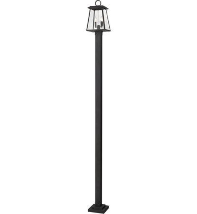 Z-Lite - 521PHMS-536P-BK - Broughton 112.5" Post Mount
