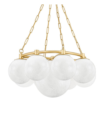 Hudson Valley - 5229-AGB - Thornwood 29.25" Chandelier