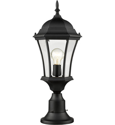 Z-Lite - 522PHM-553PM-BK - Wakefield 24" Outdoor Pier Mount