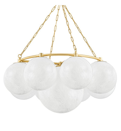 Hudson Valley - 5243-AGB - Thornwood 43.25" Chandelier