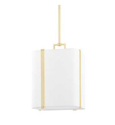 Hudson Valley - 5413-AGB - Downing 13.325" Pendant